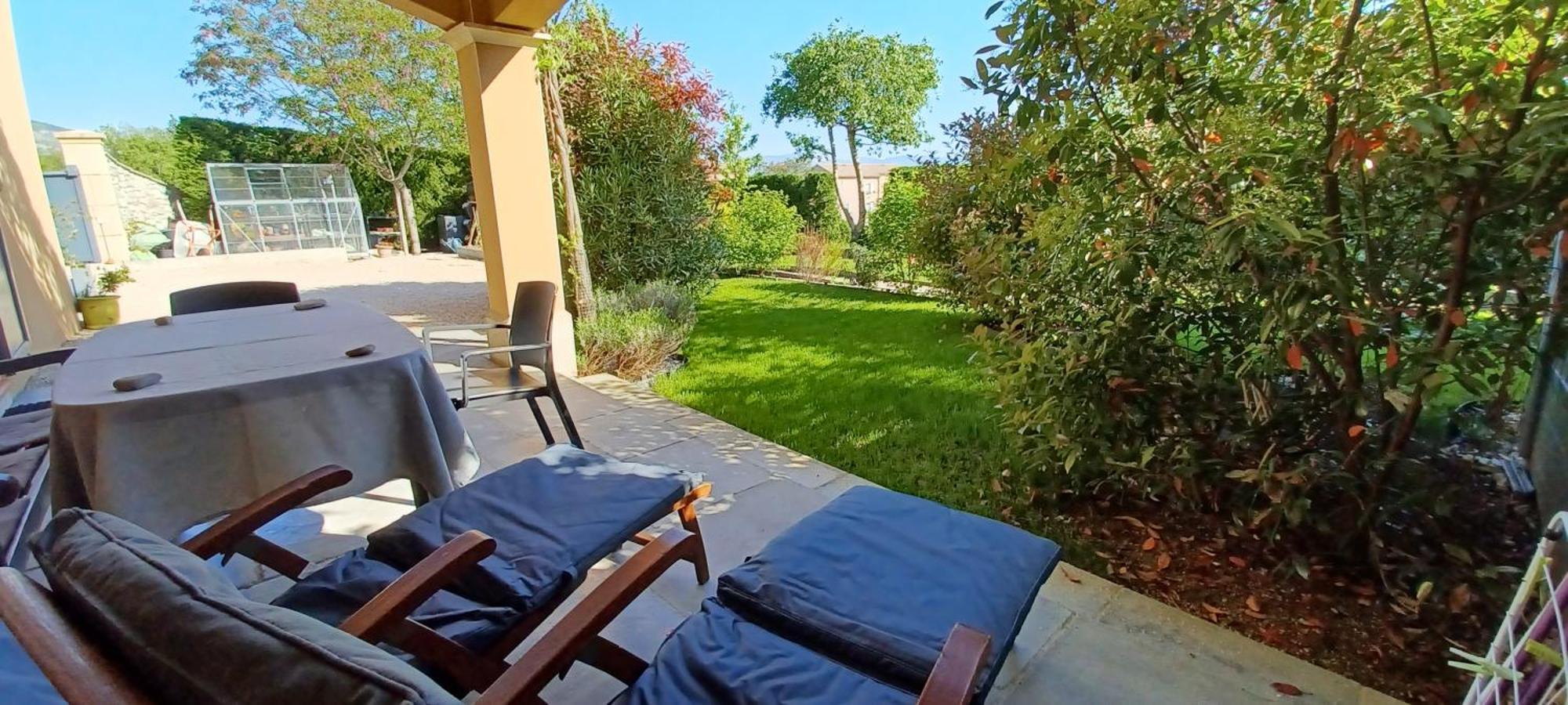 Appartement Entre Sisteron Et Gorges De La Meouge " Les Hauts De Toscane " Ribiers Luaran gambar